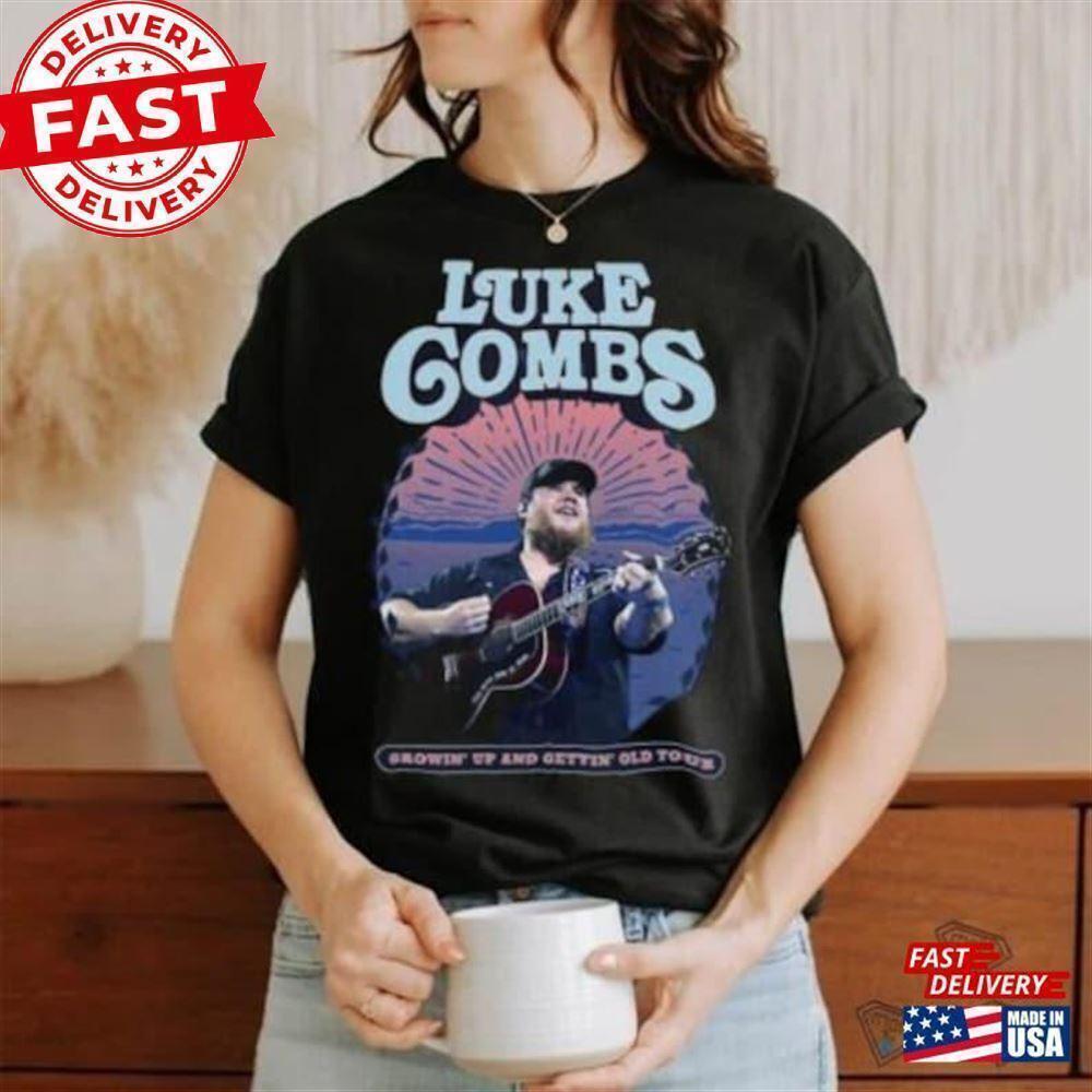 Luke Combs Growin Up And Gettin Old Tour Shirt T-Shirt
